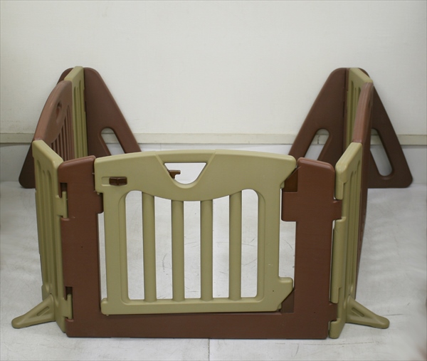 キッズパーテーション ブラウン 日本育児