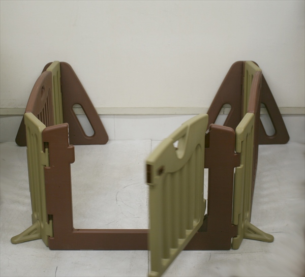 キッズパーテーション ブラウン 日本育児