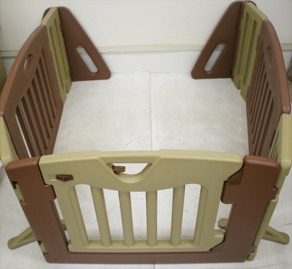 キッズパーテーション ブラウン 日本育児