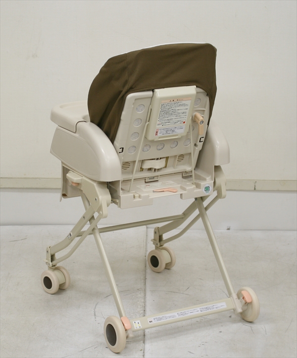 ハイローベッド＆チェア ネオネミュー ブラウンドット