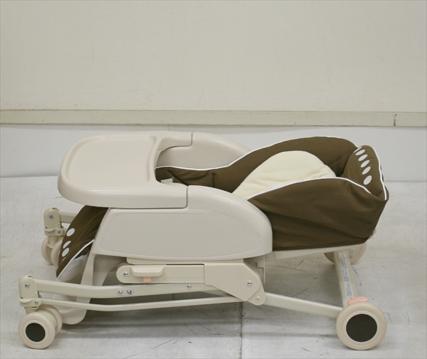 ハイローベッド＆チェア ネオネミュー ブラウンドット