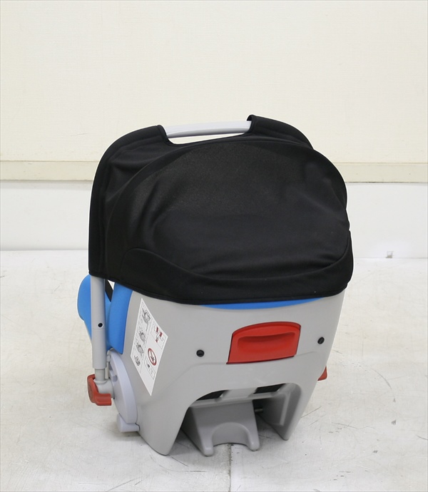 ベビーシート クラス0+ISOFIX ブラック・ブルー