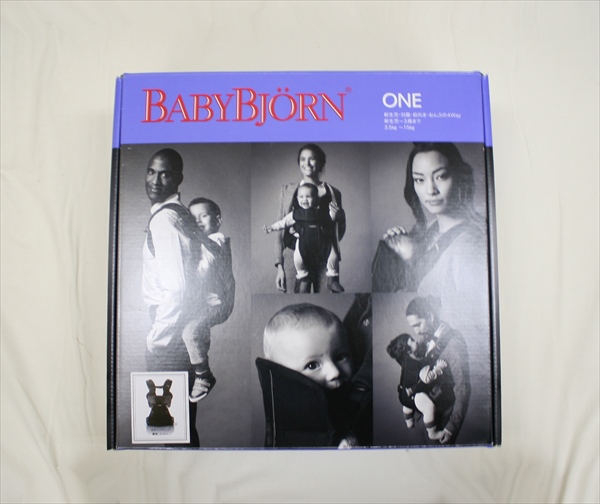 ベビーキャリアONE コットン ブラック