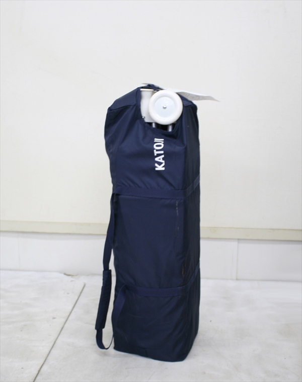 カトージ ベビーサークル ネイビーブルー