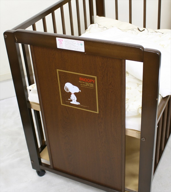 ミニスヌーピー棚付 ブラウン