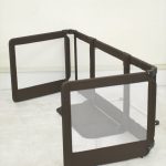 ちょっとおくだけとおせんぼ スマートワイド 日本育児 ブラウン ベビーゲート