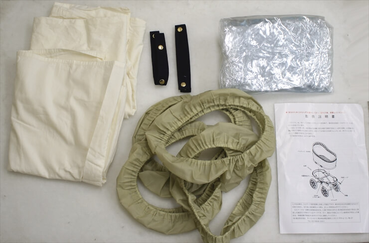 プスプス　ブラックシリーズ本体　東京乳母車　バスケット式ベビーカー