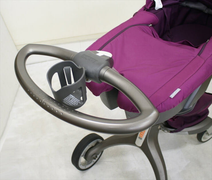 STOKKE XPLORY ストッケ エクスプローリー パープル キャリーコット付き