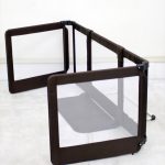 ちょっとおくだけとおせんぼ スマートワイド 日本育児 ブラウン ベビーゲート