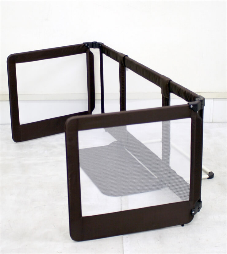 ちょっとおくだけとおせんぼ スマートワイド 日本育児 ブラウン ベビーゲート