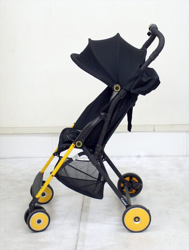 F2 AB-240 クロムイエロー コンビ製B型ベビーカー