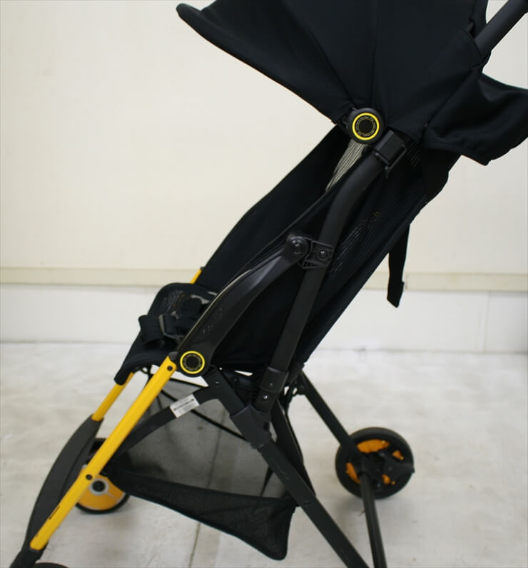 F2 AB-240 クロムイエロー コンビ製B型ベビーカー