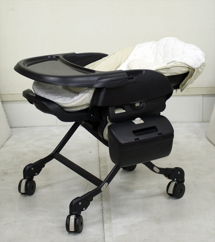 フェアレット オートスウィング ラグジュア ショコラノワール 電動ハイローチェア コンビ