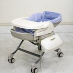 ロアンジュ オートスウィング RU-650 ブルー コンビ製ハイローチェア 電動