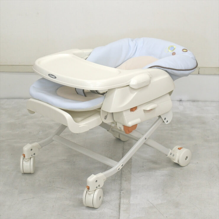 レミニスS ピュアアクア コンビ製ハイローチェア 手動タイプ