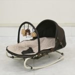 ママコラボバウンサー ブラウンチェック カトージ