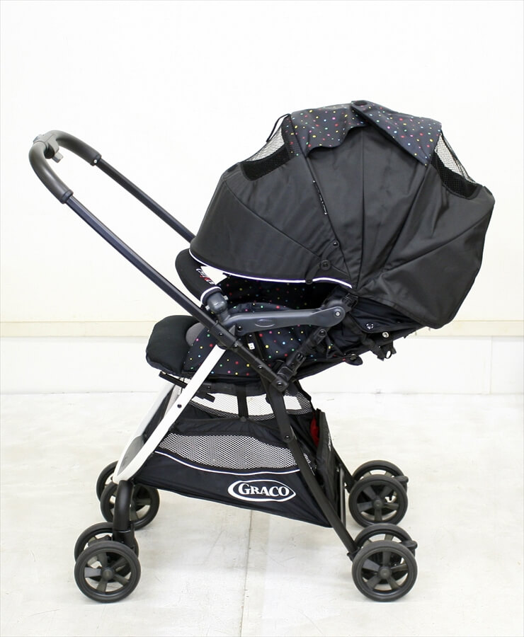 シティエース カラフルドット グレコ製ベビーカー