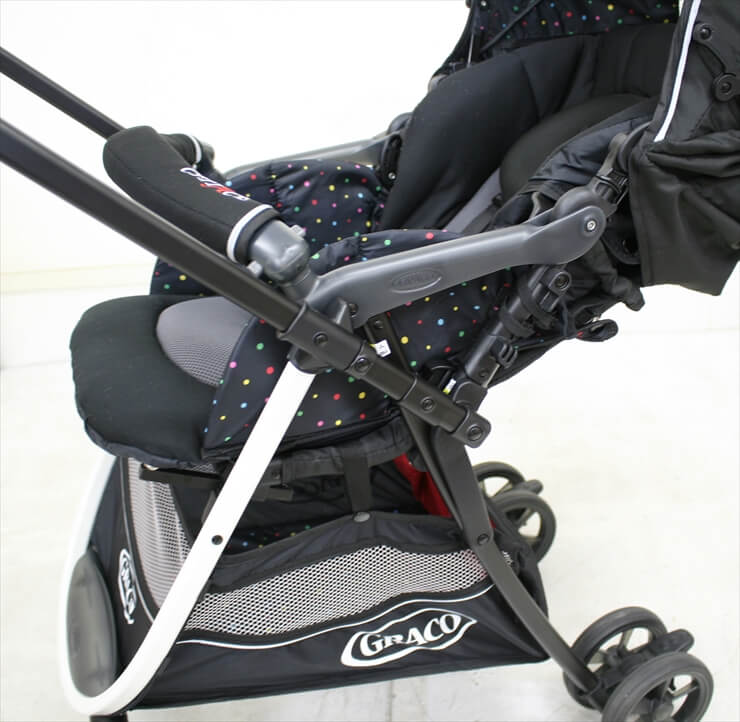 シティエース カラフルドット グレコ製ベビーカー