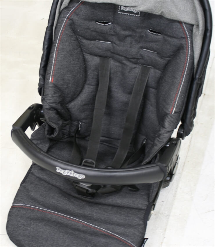 ペグ・ペレーゴ ストローラー・ベビーシート・キャリーコット・ママバッグのセット peg-perego C768001