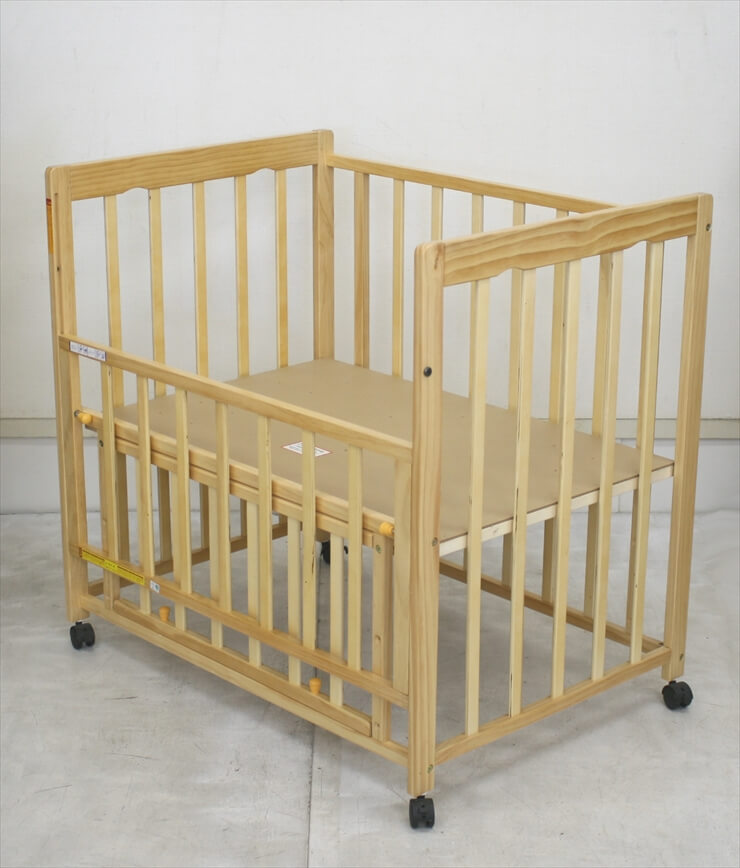 ハピネス Baby bed NEタイプ ベビーベッド ヤトミ ヤトミ ベビーベッド NEタイプ ハピネス Baby ナチュラル Bed