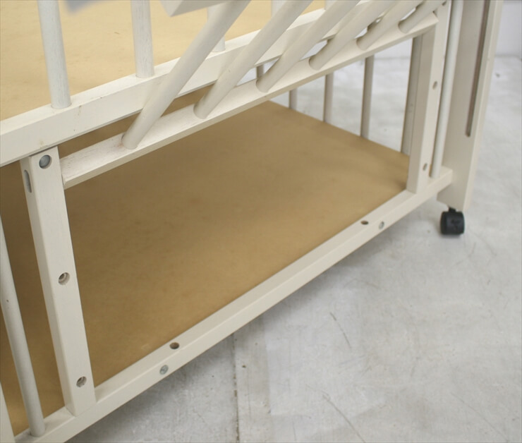 ミニホワイト棚付エコ　キンタロー製 ホワイト