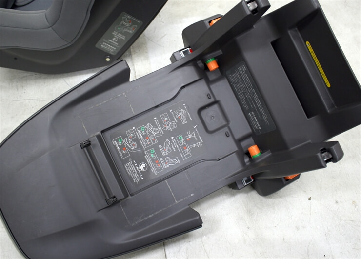 takata04-ifix グレー タカタ04 アイフィックス ISOFIXチャイルドシート タカタ