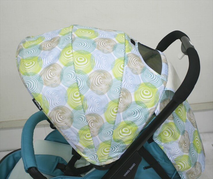 Newox 背面ベビーカー コンパクトバギー 水色