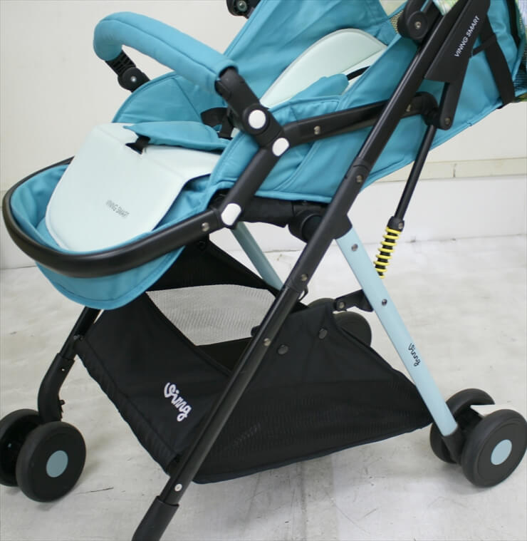 Newox 背面ベビーカー コンパクトバギー 水色