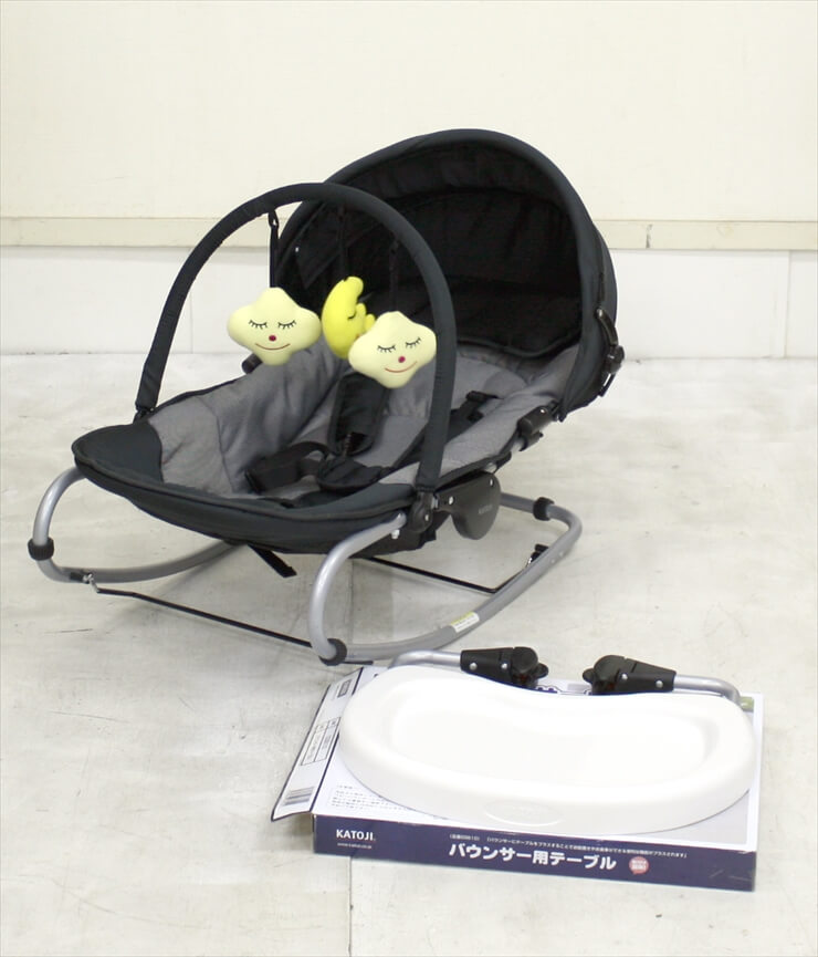 イージーリクライニング ニューヨークベビー テーブル付 バウンサー カトージ