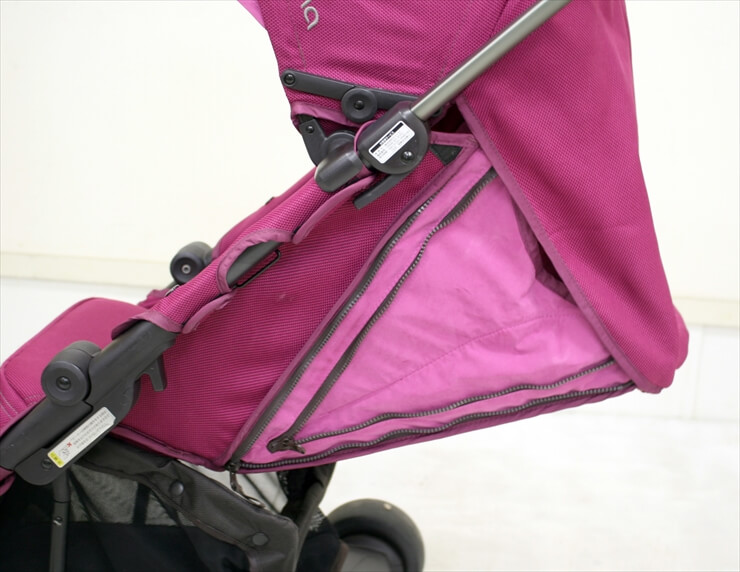 ヌナ リクライニングバギー ペップ nuna pepp ラズベリー
