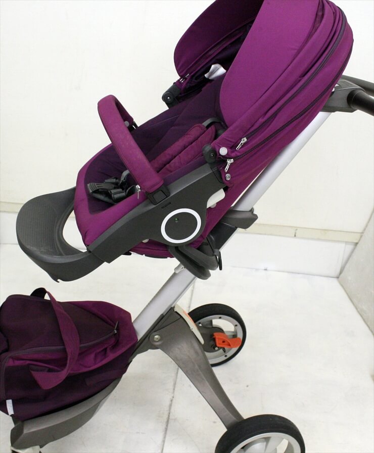 STOKKE XPLORY ストッケ エクスプローリー パープル サマーキット付き