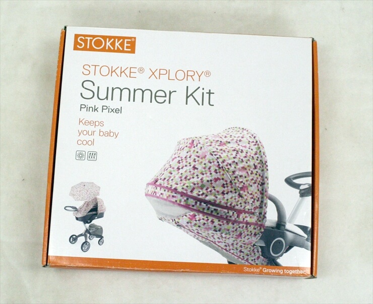 STOKKE XPLORY ストッケ エクスプローリー パープル サマーキット付き