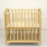 ミニ立ちベッド ナチュラルF カトージ製ベビーベッド