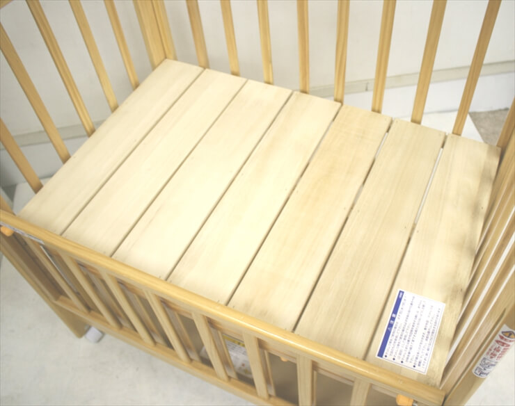 ミニ立ちベッド ナチュラルF カトージ製ベビーベッド