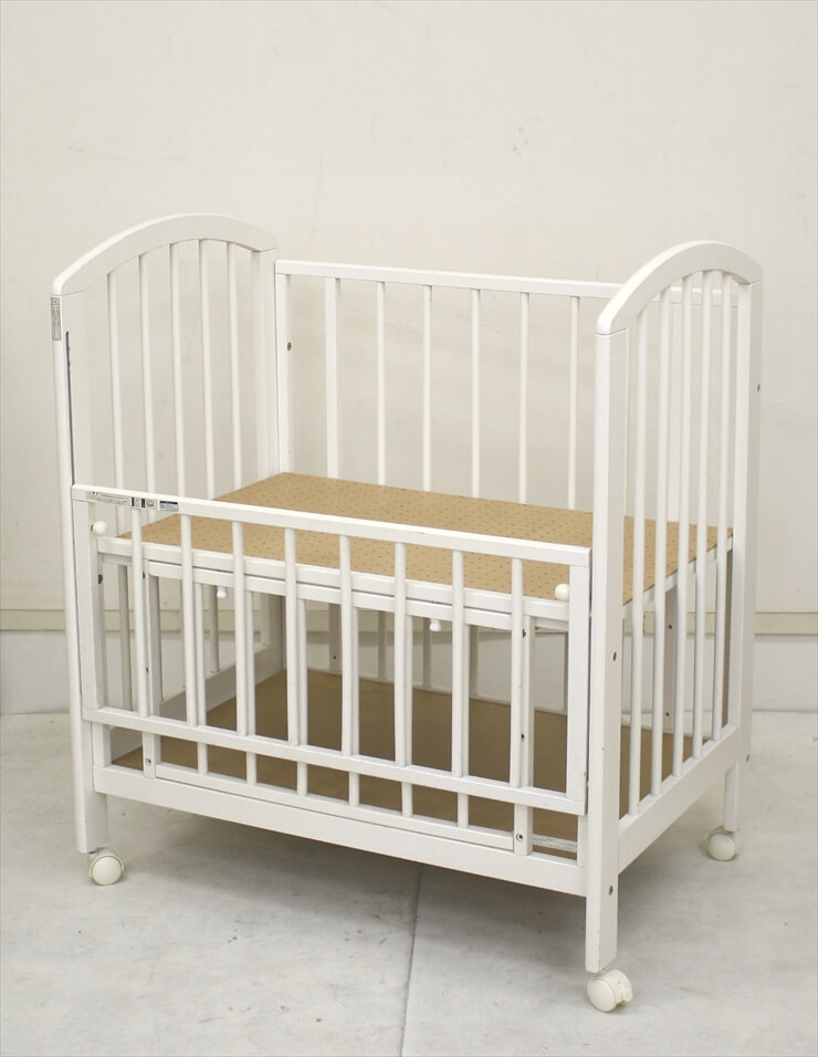 ミニ立ちベッドビアンコ ホワイト カトージ