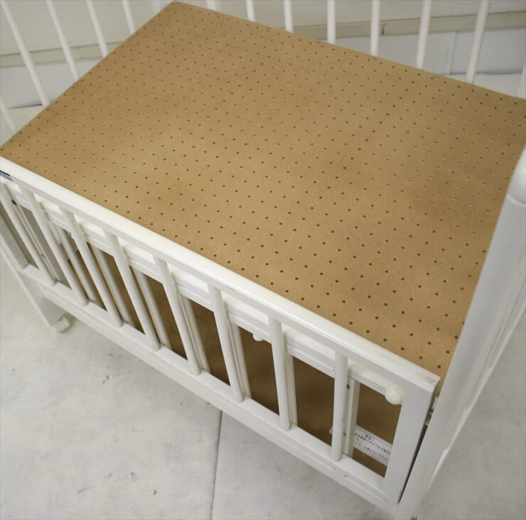 ミニ立ちベッドビアンコ ホワイト カトージ