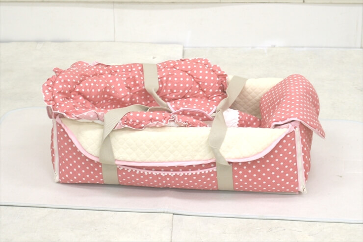 バッグdeクーファン ラブリードット ピンク フジキ