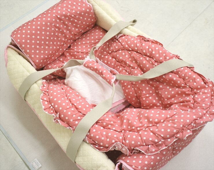 バッグdeクーファン ラブリードット ピンク フジキ