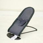 ベビーシッターバランス コットンミックス ブラックピンストライプ