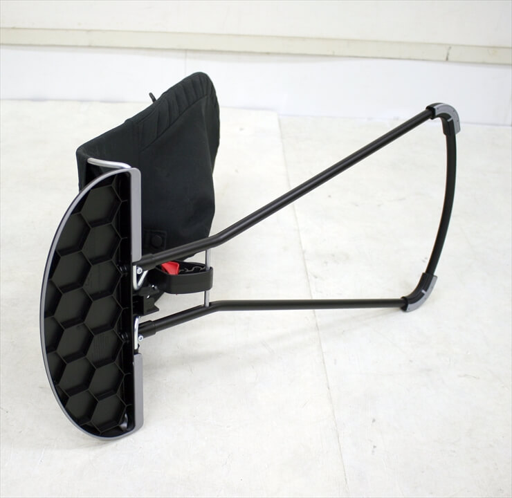 ベビーシッターバランス コットンミックス ブラックピンストライプ