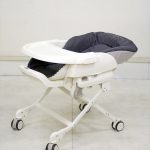 ネムリラFF セサミグレー コンビ製ハイローチェア 手動