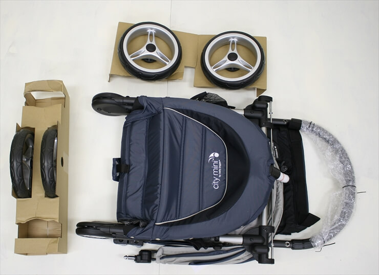 ベビージョガー シティミニ　Baby Jogger City Mini ネイビーブルー/グレイ