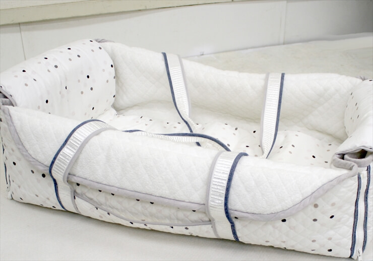 バッグdeクーファン ベビーポルカ モノトーン フジキ