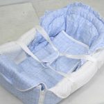 バッグdeクーファン プチアンジェ　サックス フジキ