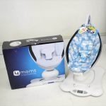 ママル― mamaRoo Plush 4moms 電動バウンサー ブルー