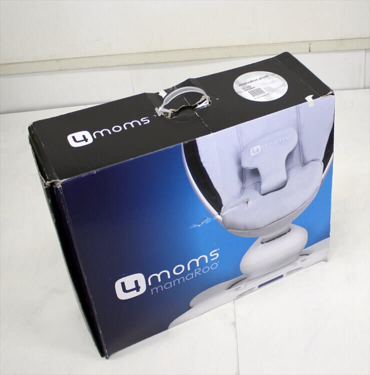 ママル― mamaRoo Plush 4moms 電動バウンサー ブルー