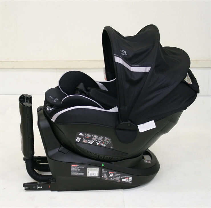 エールべべ クルット 3i グランス ラスターブラック BF850 ISOFIX対応 カーメイト