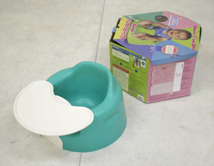 バンボ Bumbo グリーン プレートレイ付き