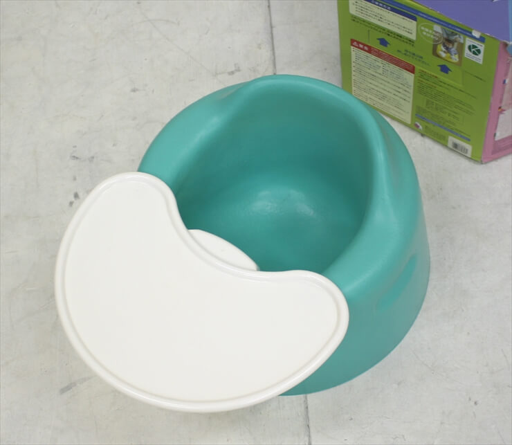 バンボ Bumbo グリーン プレートレイ付き