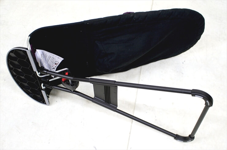 ベビーシッターバランス  コットン ブラック／パープル